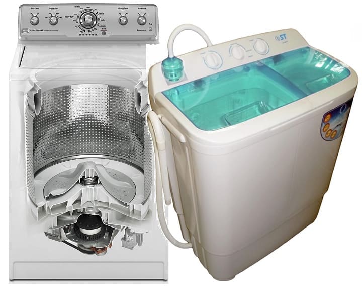 Разновидности стиральных машин