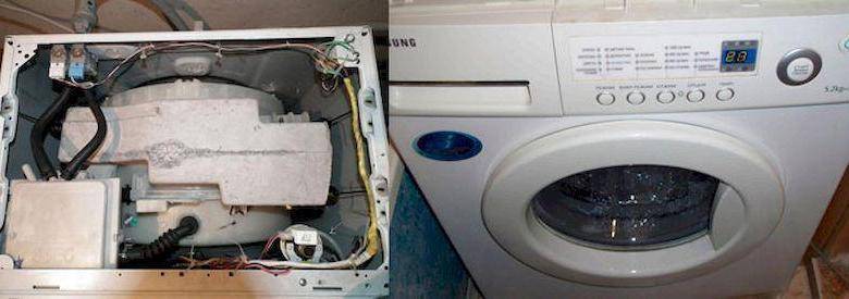 Ремонт стиральной машины самсунг своими руками, коды ошибок