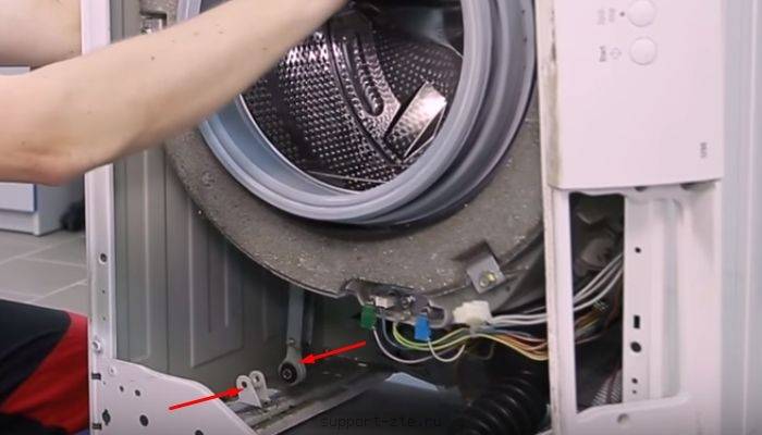 Как отремонтировать амортизатор (демпфер) стиральной машины своими руками?