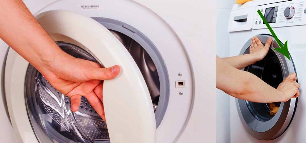 Не закрывается дверца стиральной машины: индезит, почему