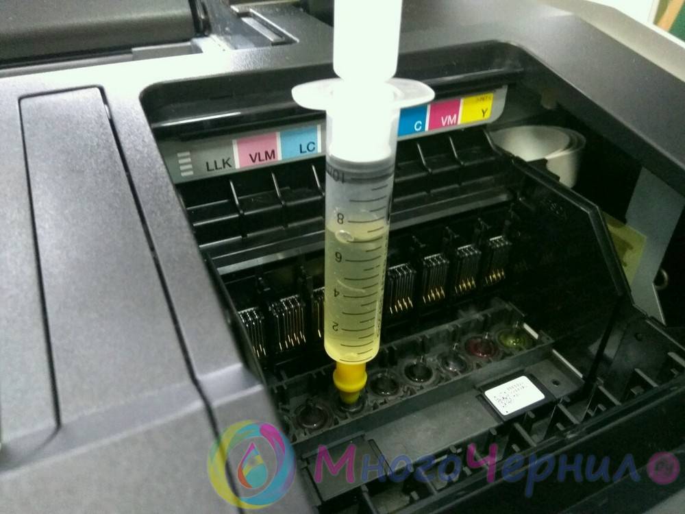 Как необходимо чистить головку принтера epson