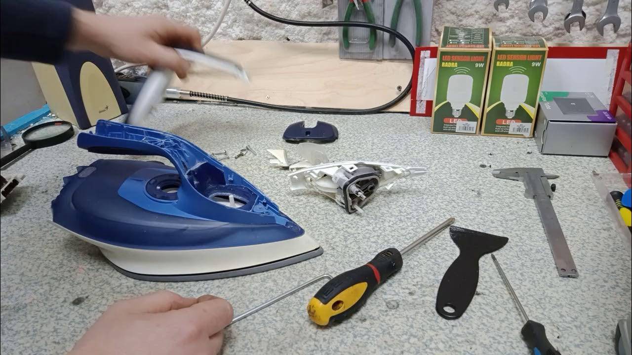 Разборка утюга тефаль: как разобрать и самостоятельно отремонтировать устройство