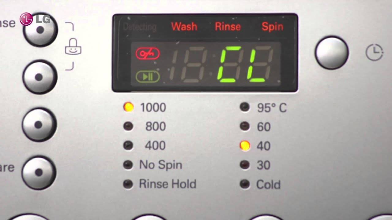 Ошибка cl в стиральной машине lg: что делать?