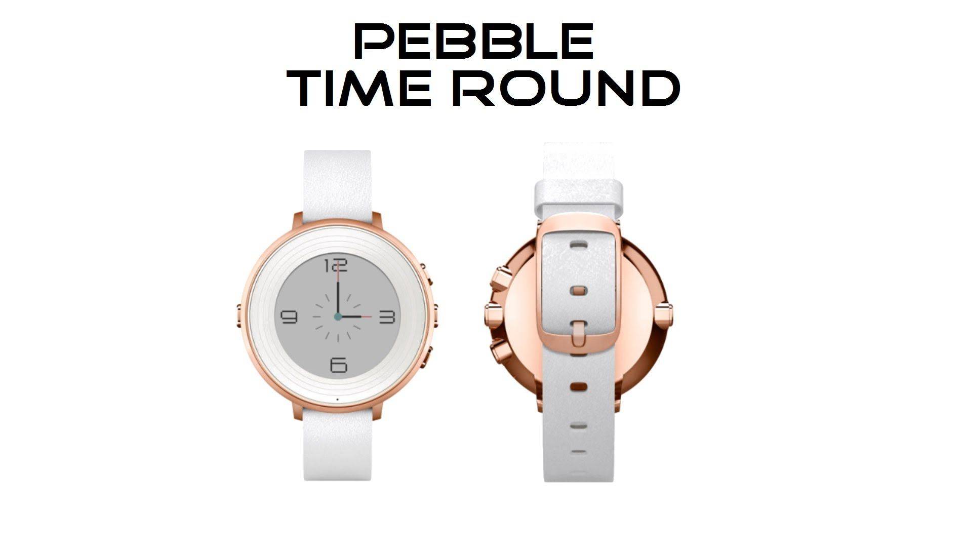 Обзор смарт часов pebble time round -