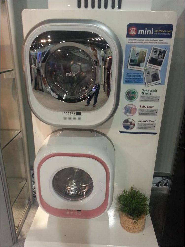 Настенная стиральная машина
