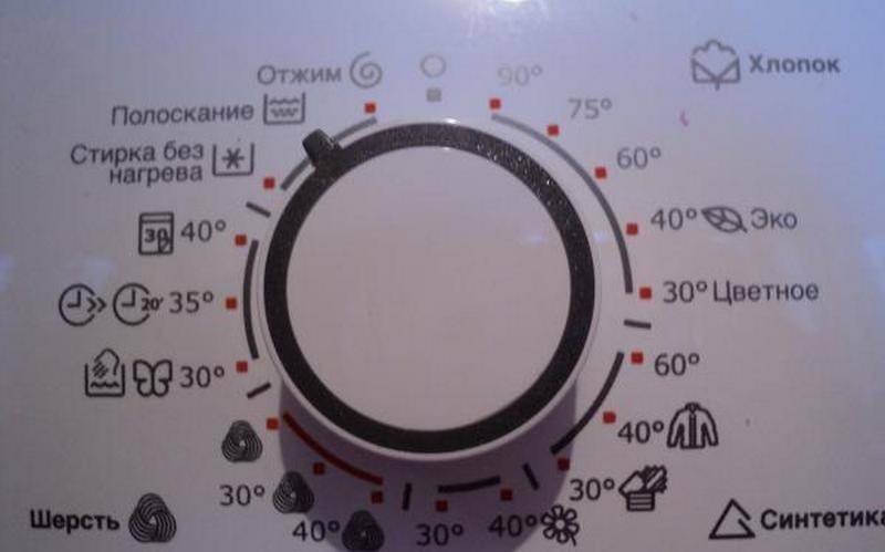 Что означают значки и символы на стиральной машине