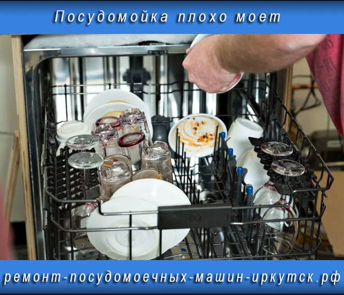 Основные неисправности посудомоечной машины кайзер -